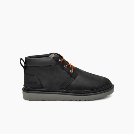 UGG Neumel Utility Black Lace-up Boots for Men (FYEL76180)